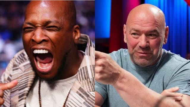 Michael "Venom" Page and UFC CEO Dana White.